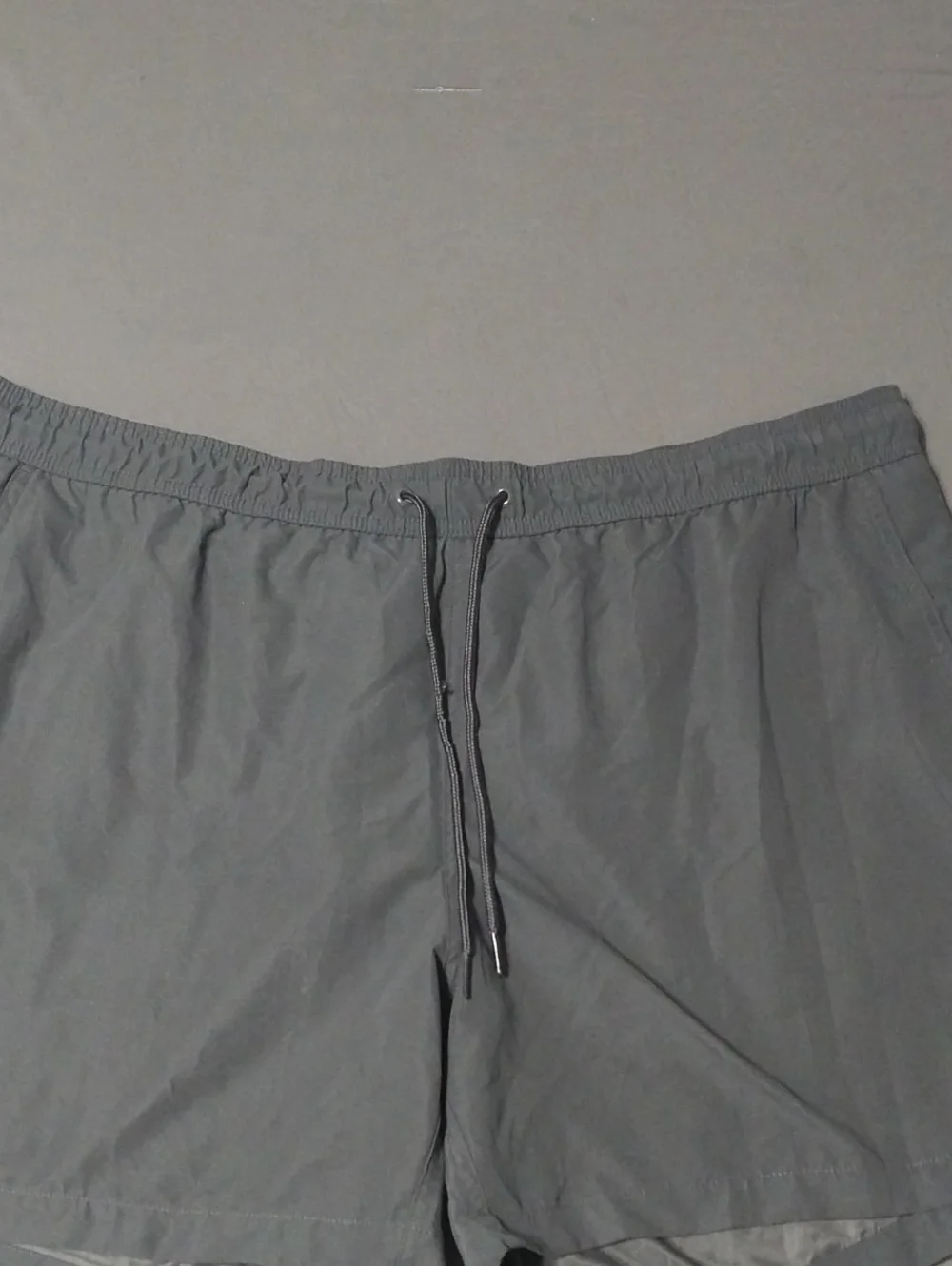 George Men's Gray Swim Board Shorts
